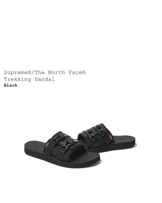 Supreme *New* [sz.10M] Supreme x TNF Trekking Sandal SS22 Black