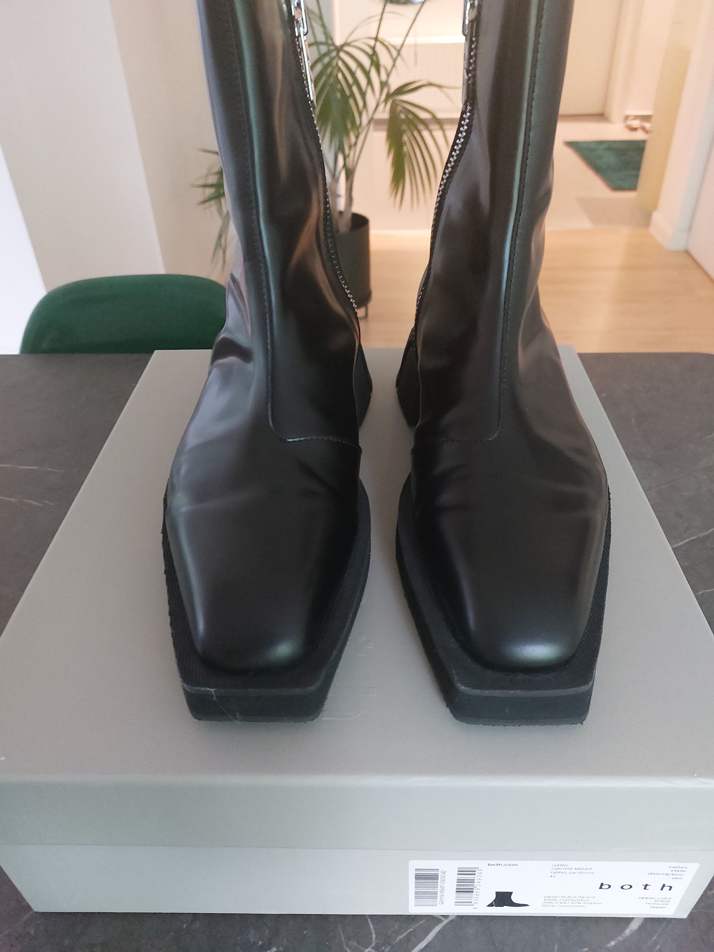 Both Gang Zip Boots | Grailed