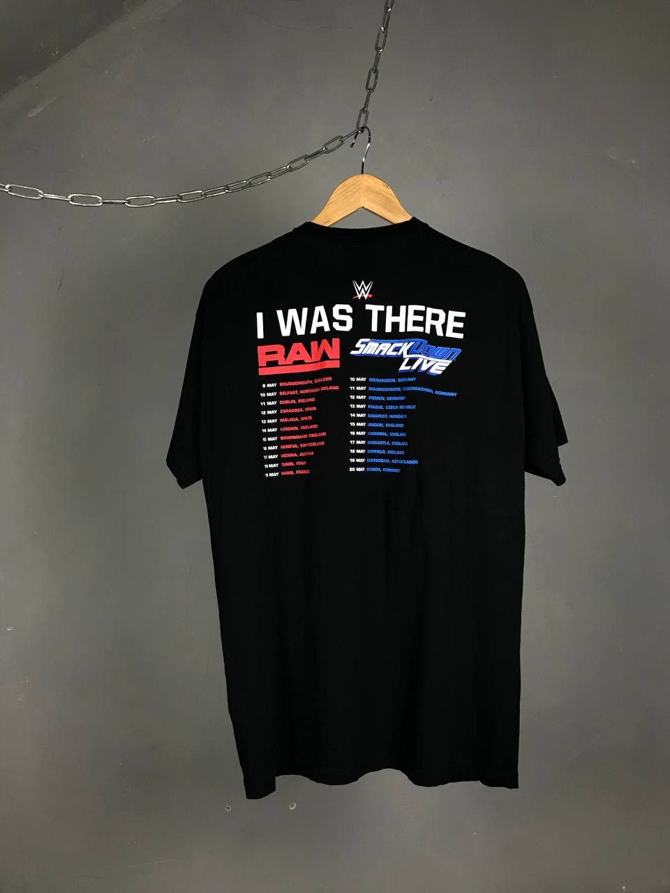 Band Tees WWE WWF Wrestling vintage tour tee Size US XL / EU 56 / 4 - 6 Thumbnail