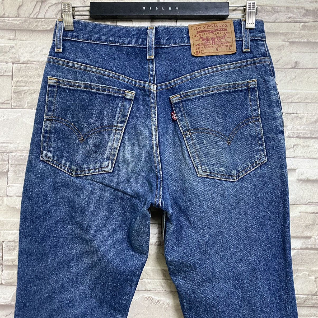 Levi's Vintage 90s Levis 517 Flare Jeans 30x29 Made in USA Size US 30 / EU 46 - 9 Thumbnail