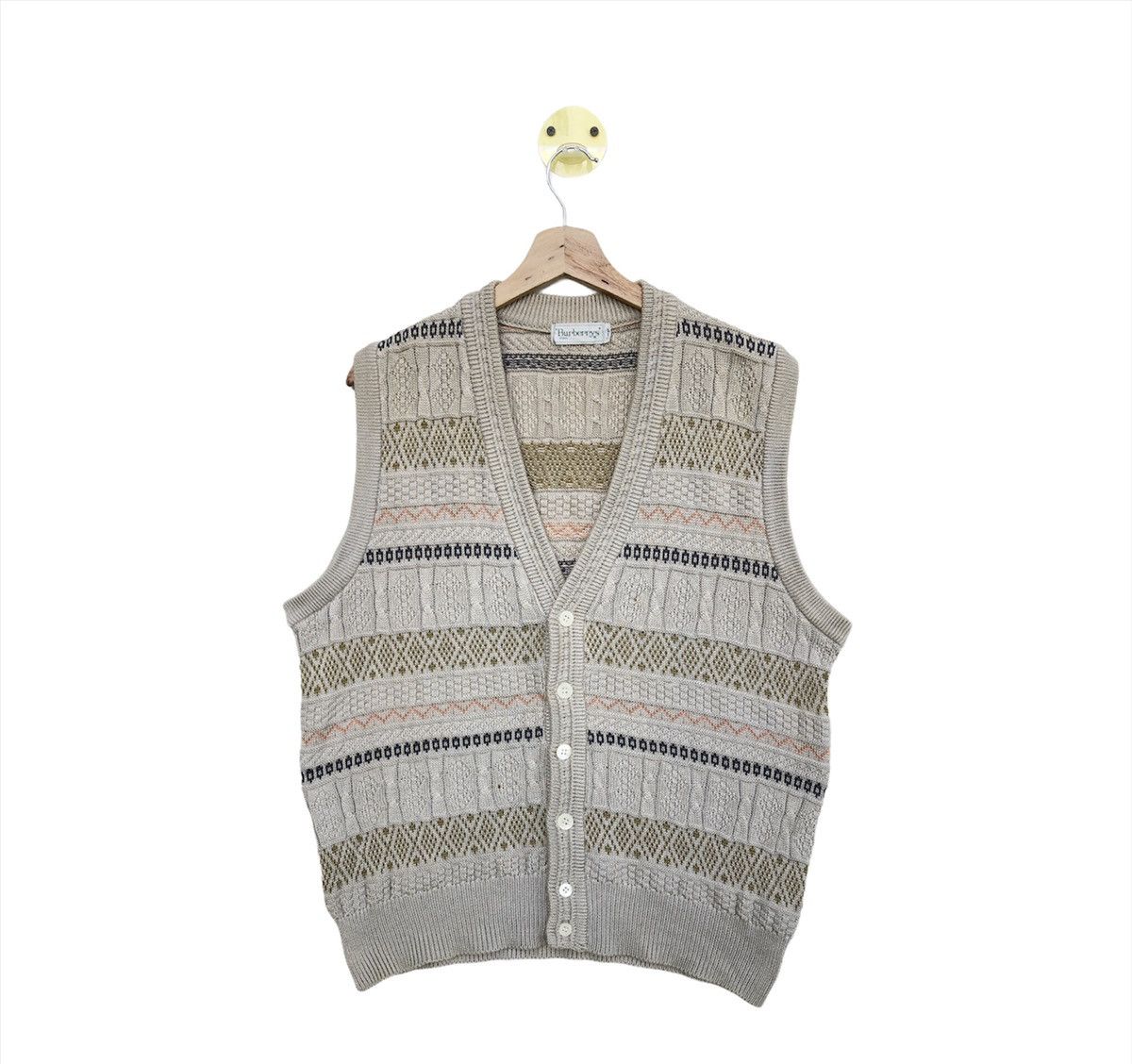 Vintage Burberry Sweater Vest