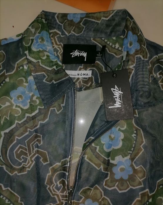 Stussy STUSSY x NOMA MESH ZIP JACKET | Grailed