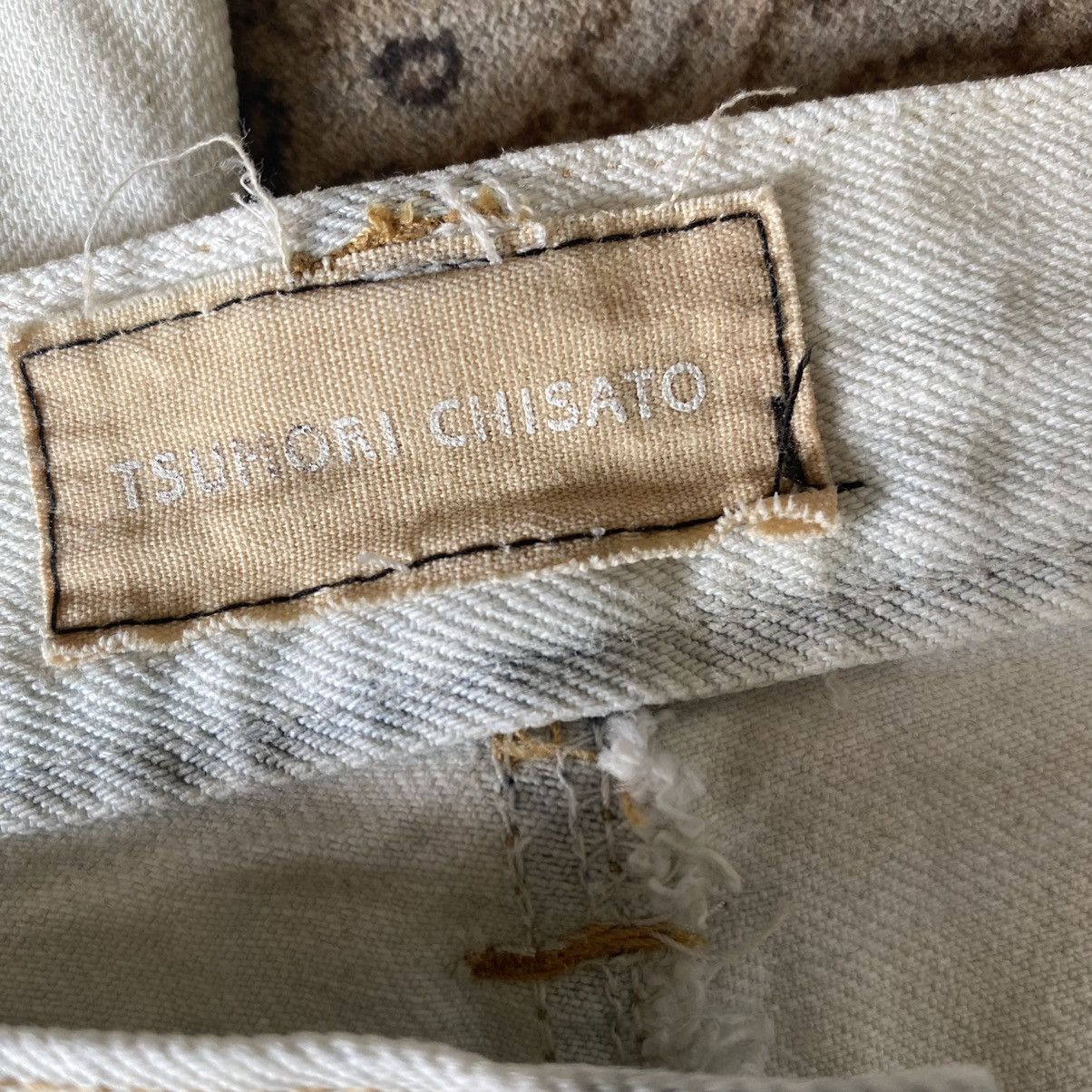 Tsumori Chisato Tsumori Chisato Denim Wax Skinny Jeans Size US 31 - 14 Thumbnail
