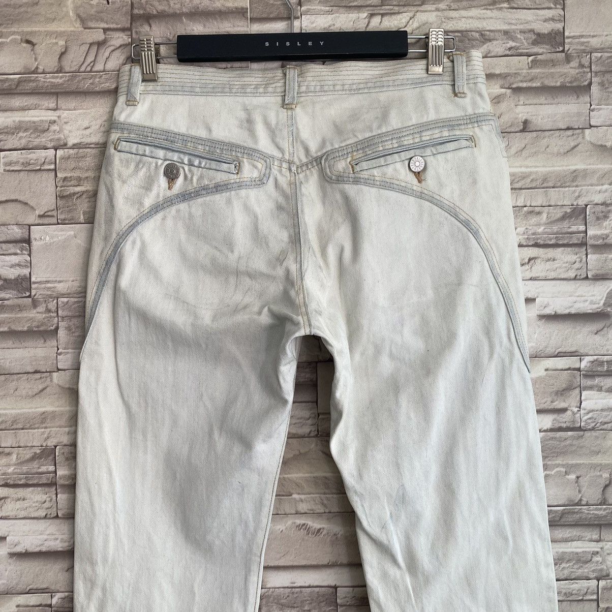 Tsumori Chisato Tsumori Chisato Denim Wax Skinny Jeans Size US 31 - 9 Thumbnail