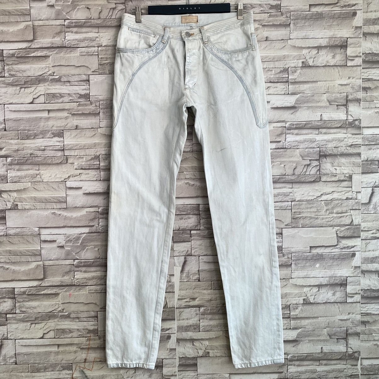 Tsumori Chisato Tsumori Chisato Denim Wax Skinny Jeans Size US 31 - 3 Thumbnail