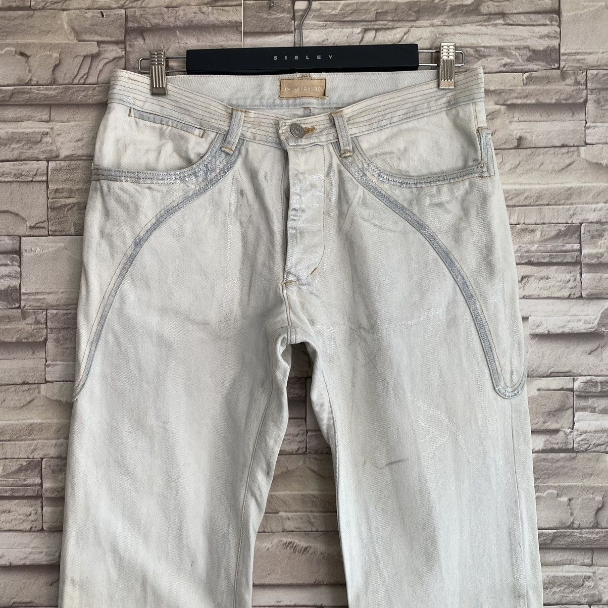 Tsumori Chisato Tsumori Chisato Denim Wax Skinny Jeans Size US 31 - 4 Thumbnail