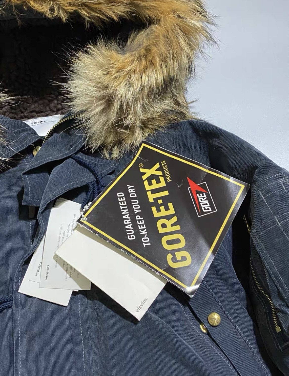 VISVIM 13AW VALDEZ DOWN JKT 2L (CORDUROY) Gore-tex