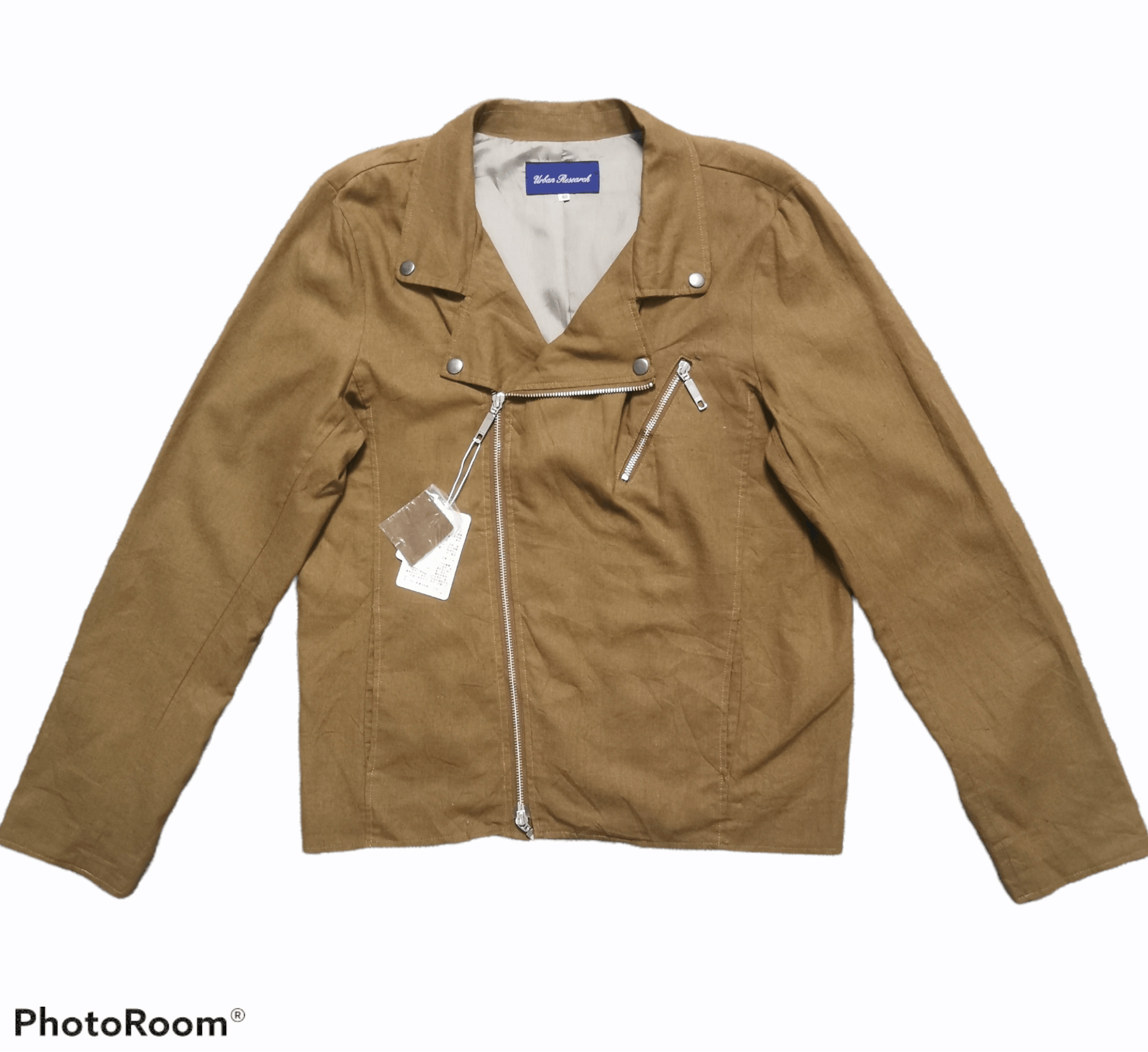 Japanese Brand 🇯🇵 Japan Urban Research Punk Biker Jacket NOS with Tag Size US L / EU 52-54 / 3 - 1 Thumbnail