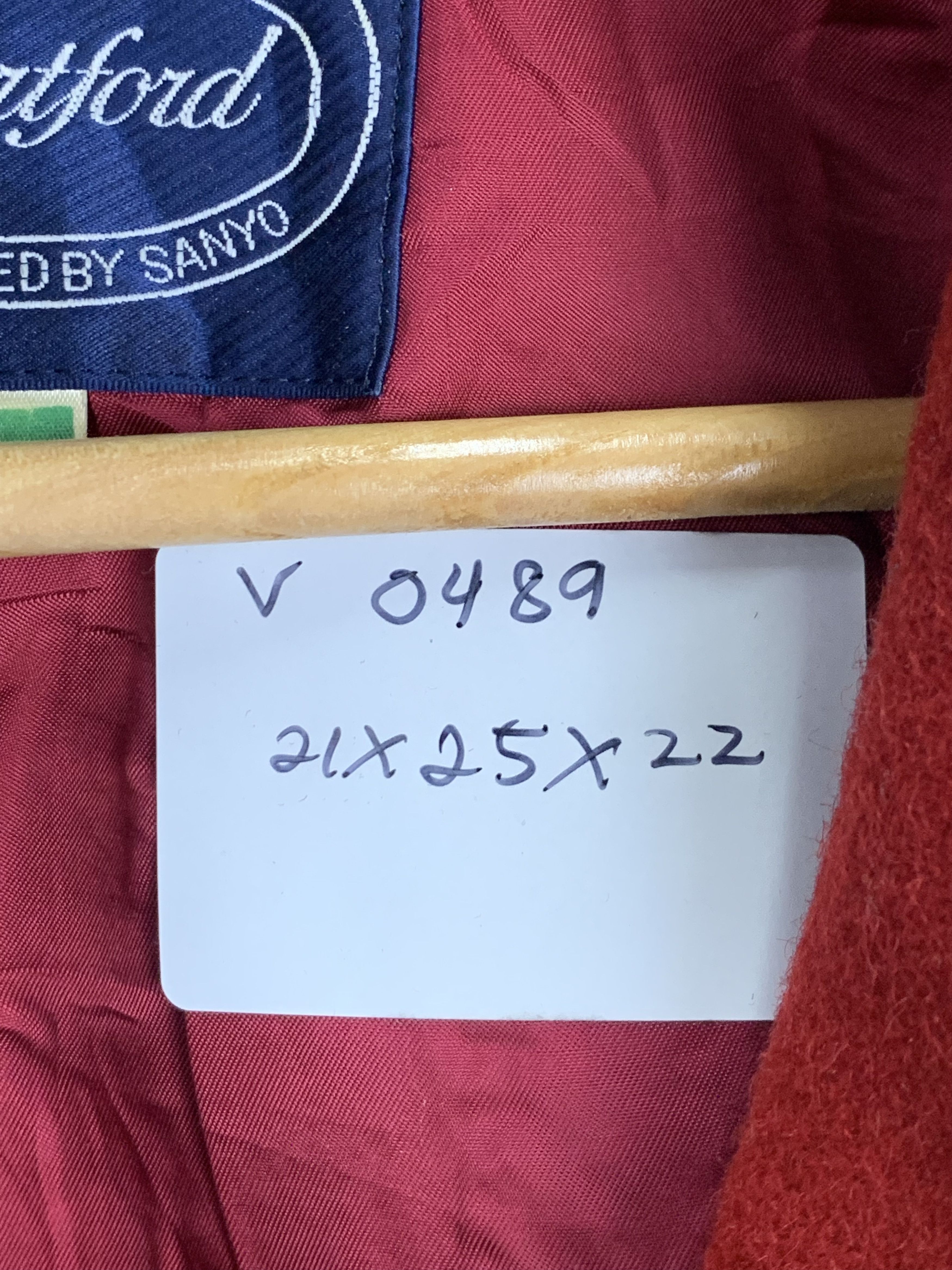 Hartford Vintage 90s Hartford Hoodie Wool Varsity Jacket V0489 Size US M / EU 48-50 / 2 - 9 Thumbnail