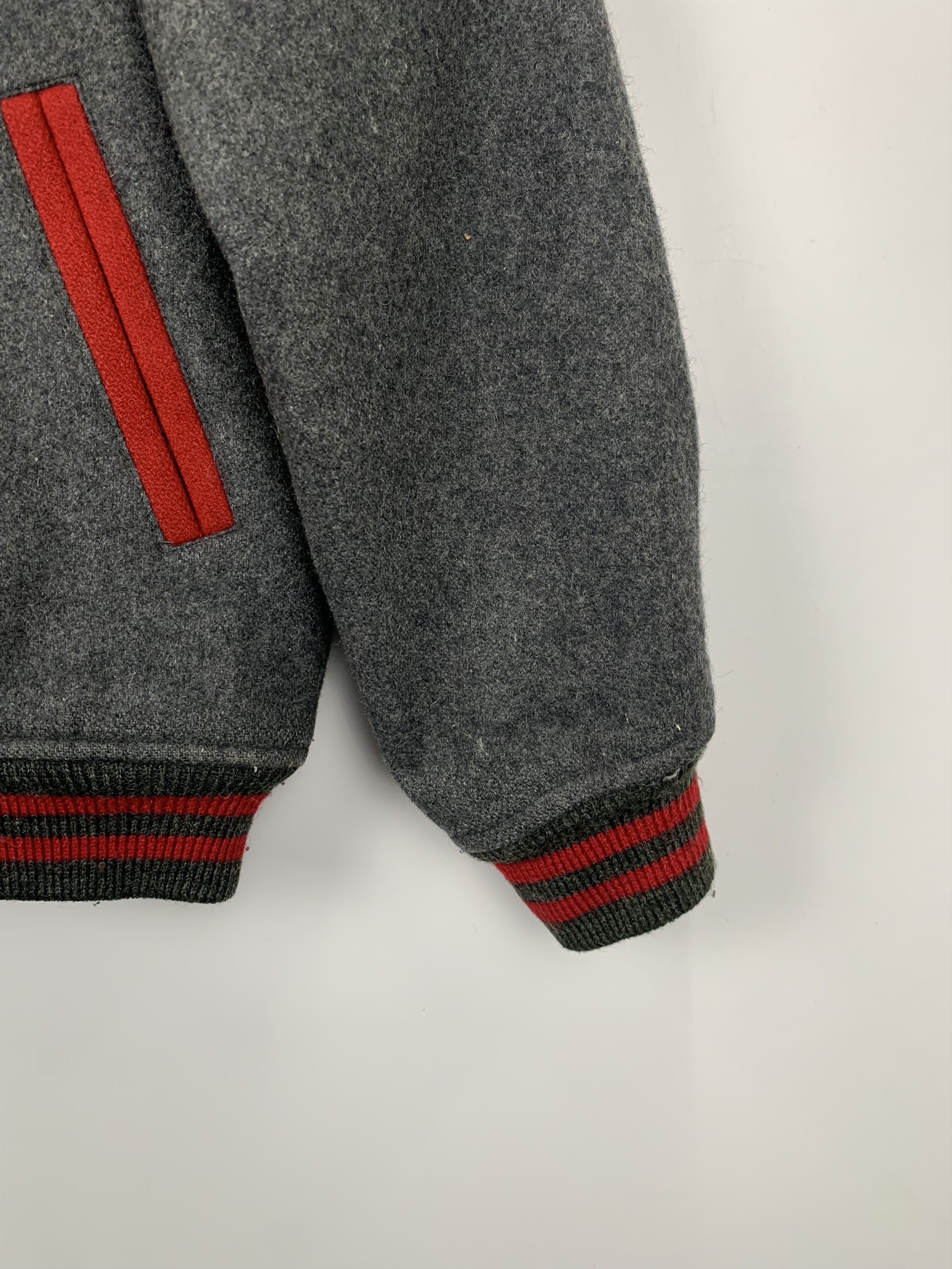 Hartford Vintage 90s Hartford Hoodie Wool Varsity Jacket V0489 Size US M / EU 48-50 / 2 - 6 Thumbnail