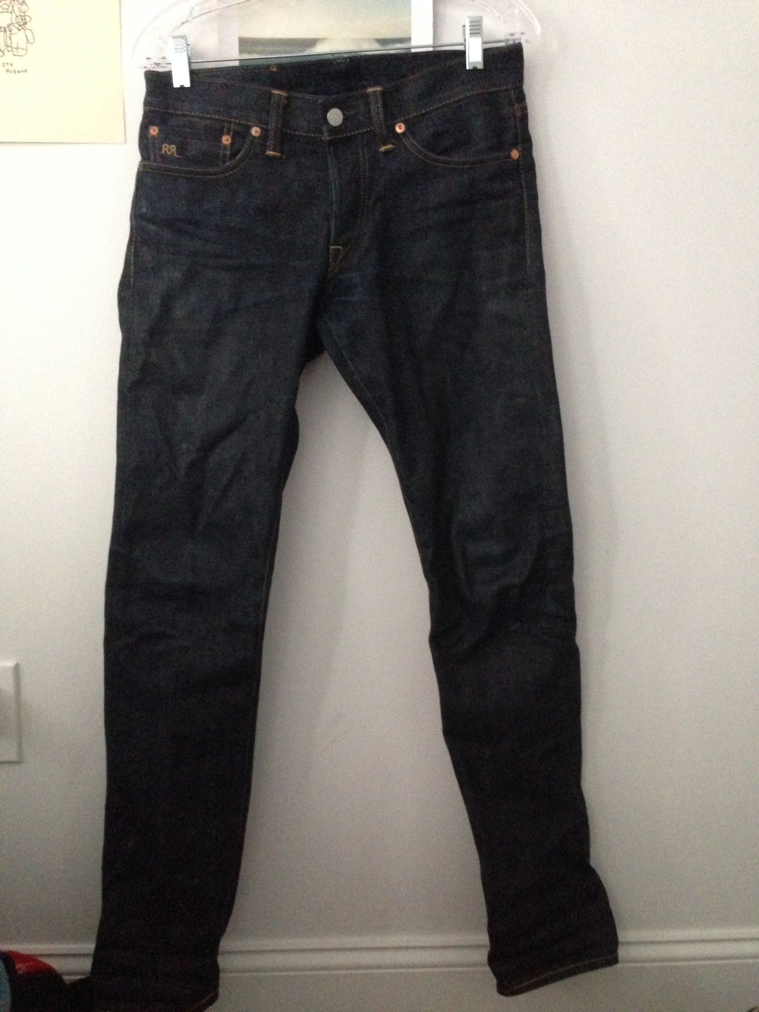 RRL Ralph Lauren Slim Straight Japanese Denim | Grailed