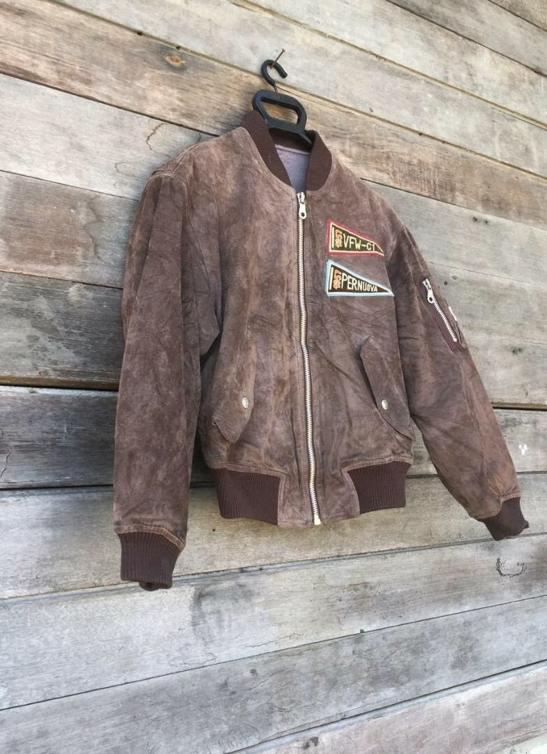 Vintage VINTAGE LEATHER Pernuova jacket Size US L / EU 52-54 / 3 - 3 Thumbnail