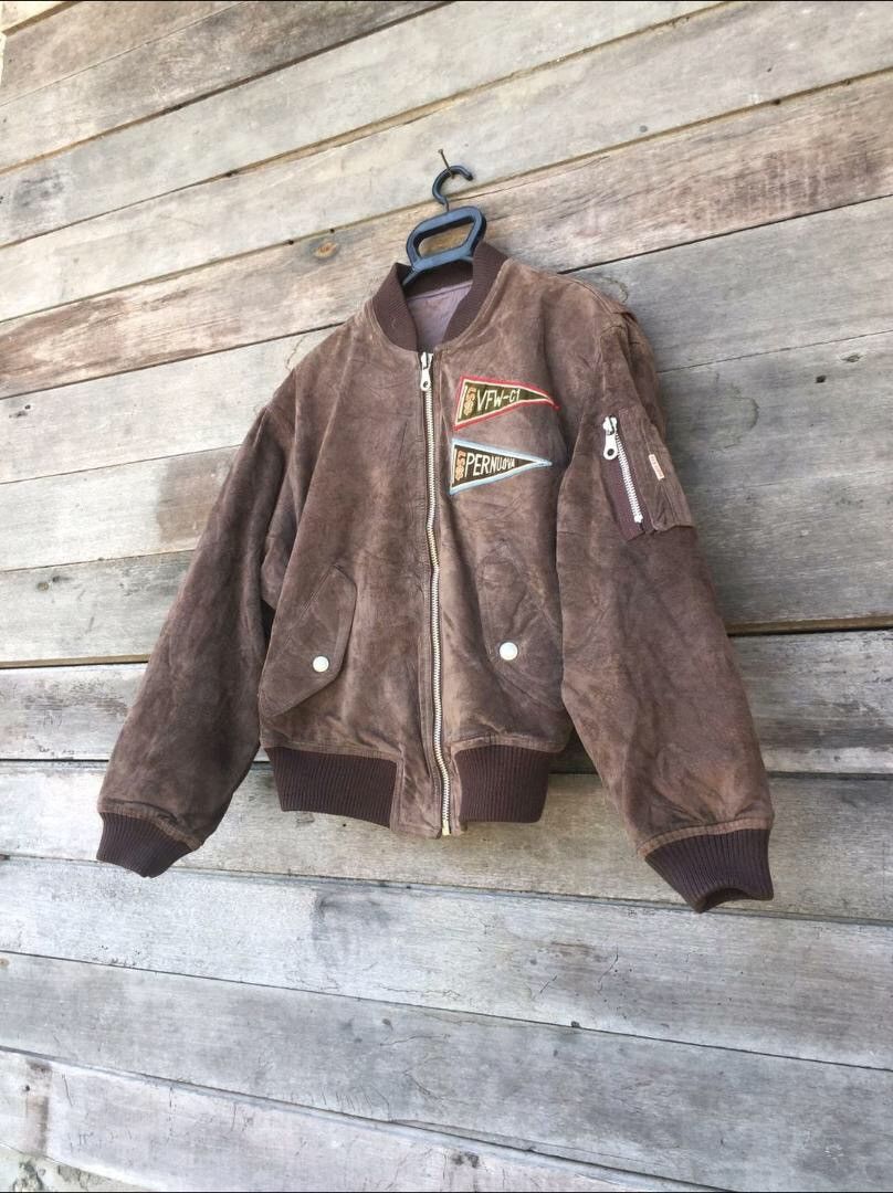 Vintage VINTAGE LEATHER Pernuova jacket Size US L / EU 52-54 / 3 - 5 Thumbnail
