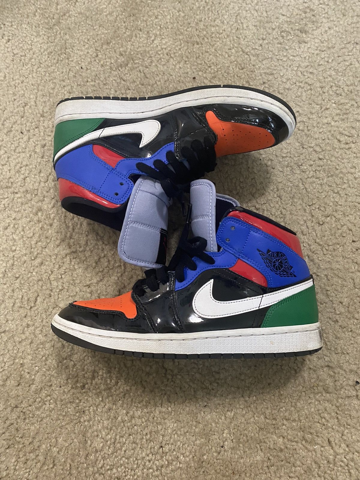 jordan 1 mid chrome