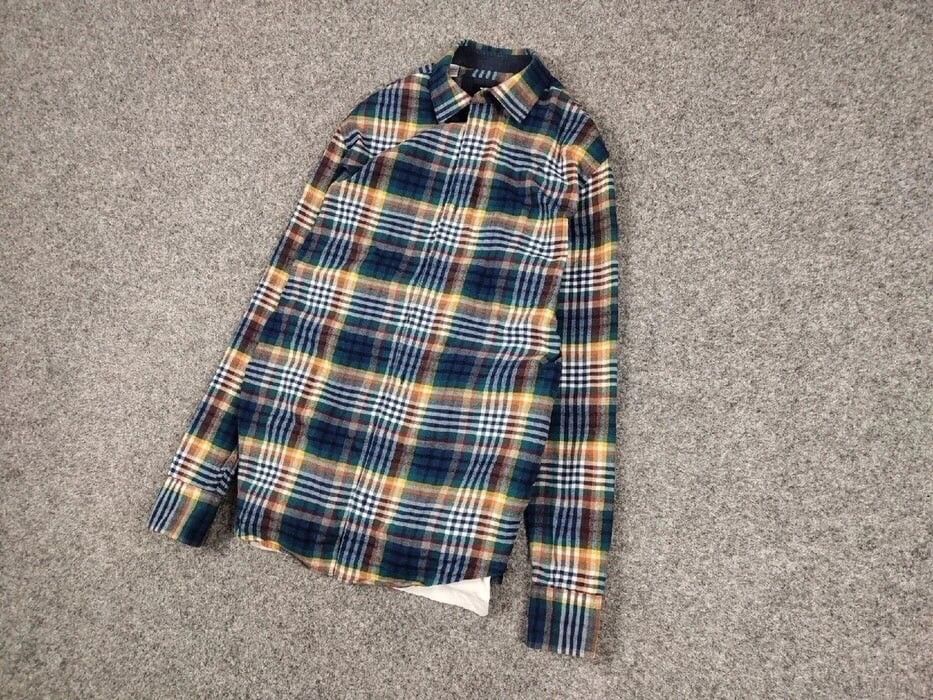 Flannel Vintage Flannel Shirt Checkered Travis Scott Style Hype Size US M / EU 48-50 / 2 - 8 Thumbnail
