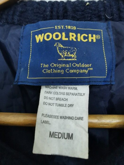 Vintage × Woolrich Woolen Mills Vintage Woolrich Pure Wool Knitwear Sweatshirt Size US M / EU 48-50 / 2 - 3 Thumbnail