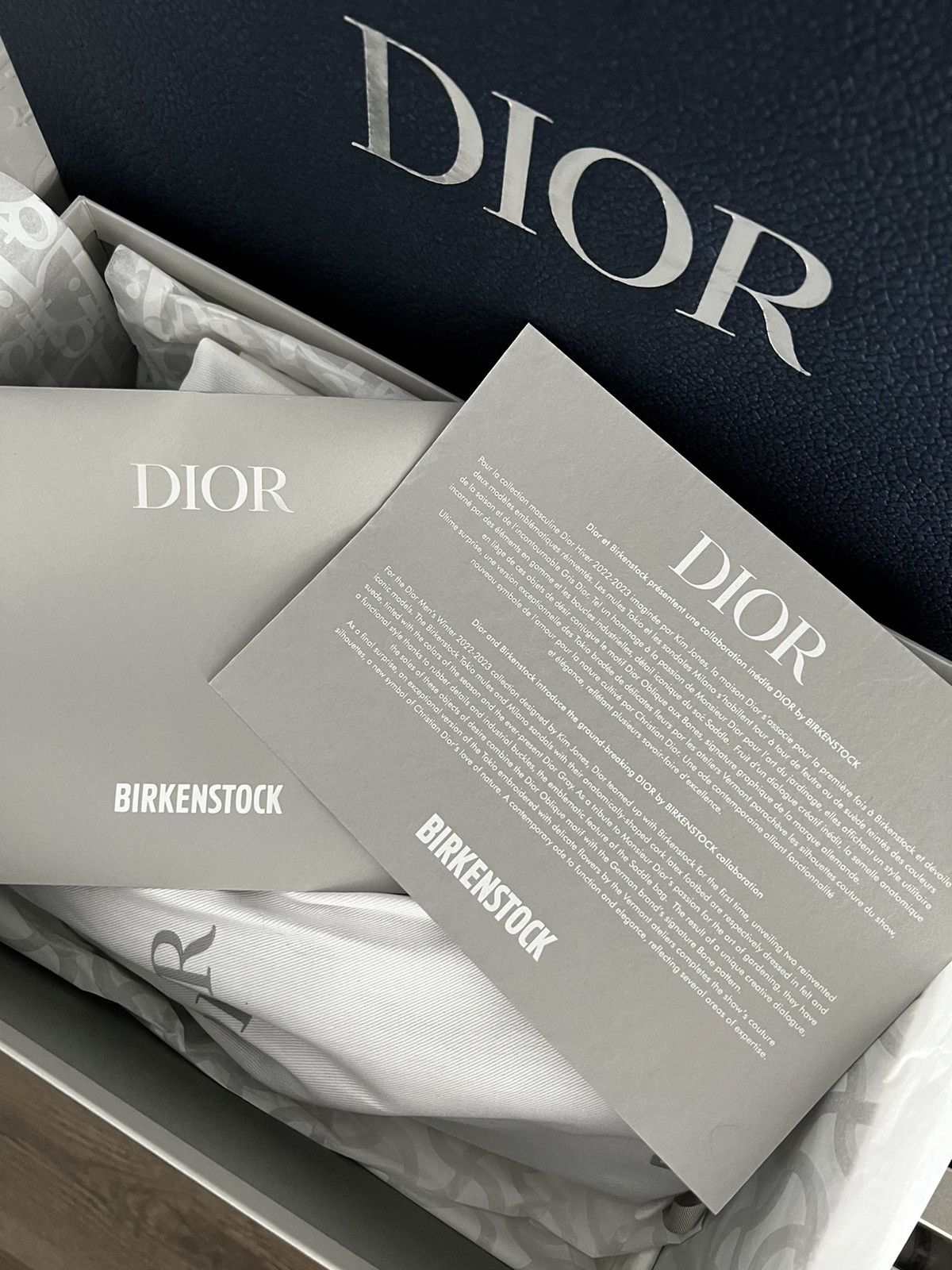 Dior x Birkenstock MILANO Sandal