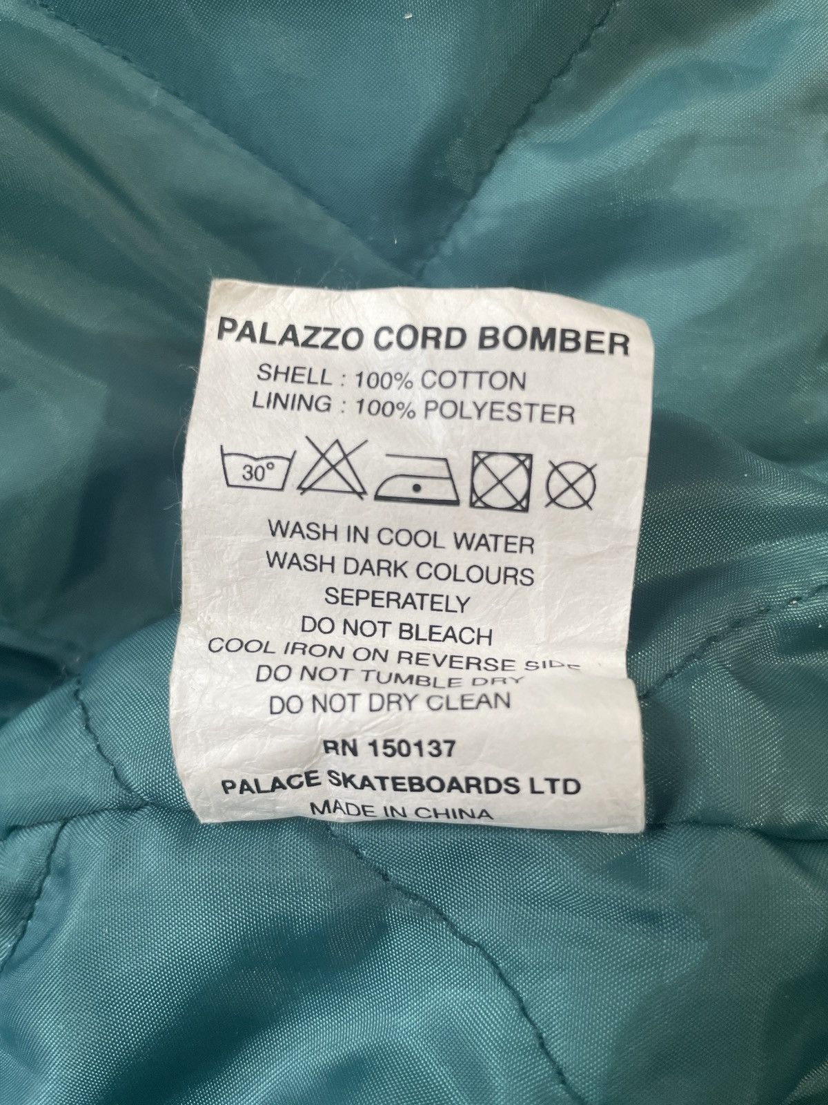 Palace Palace Palazzo Conduroy Bomber Size US M / EU 48-50 / 2 - 4 Thumbnail