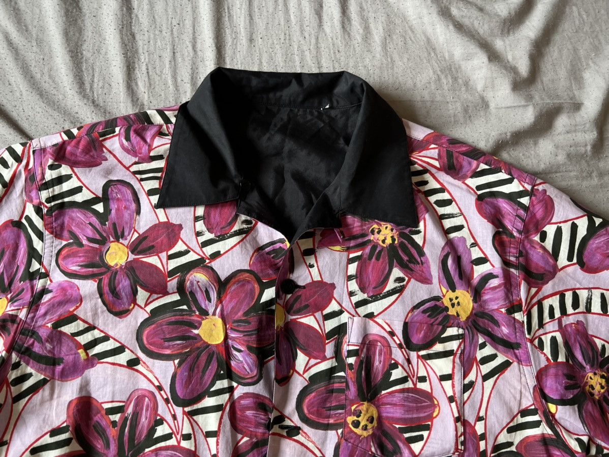 Marni Marni Reversible Floral Print Shirt Size 50 Size US M / EU 48-50 / 2 - 2 Thumbnail