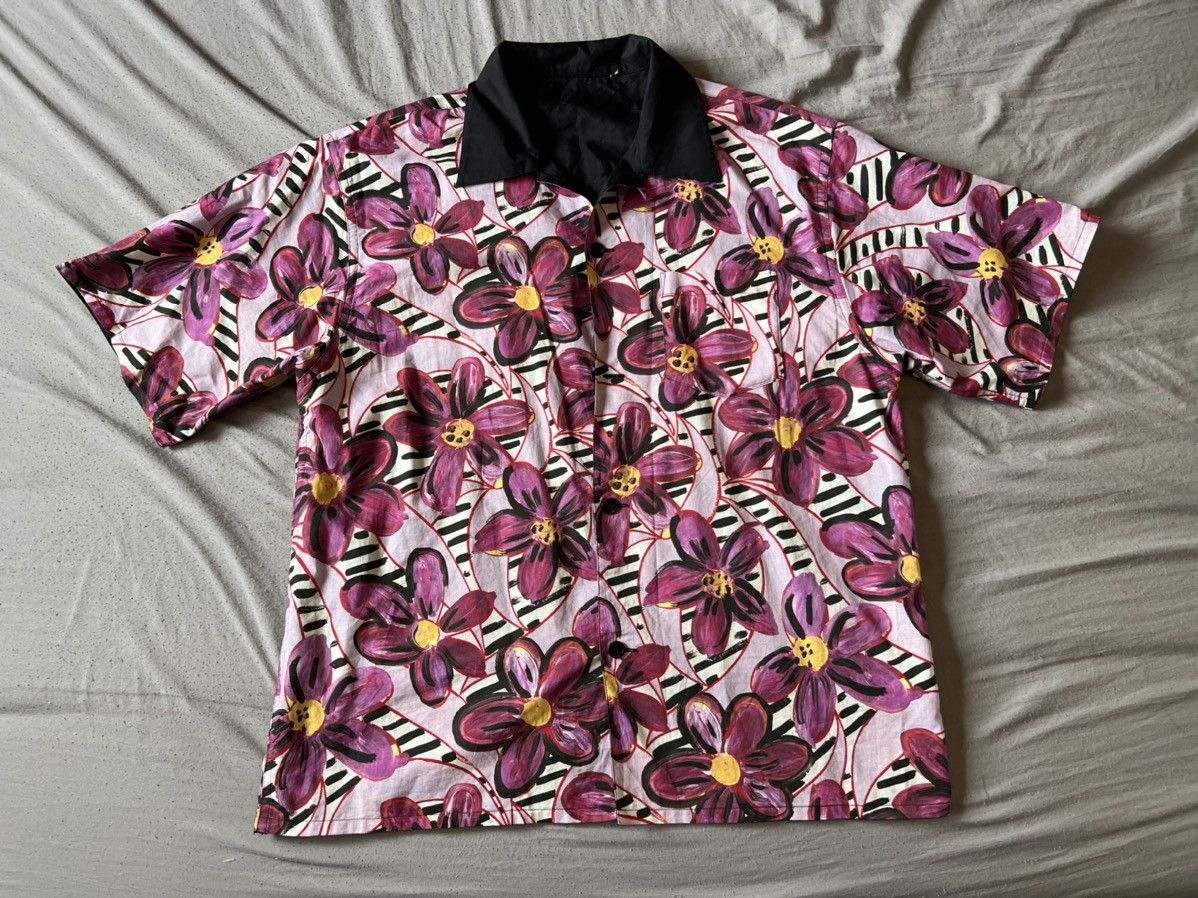 Marni Marni Reversible Floral Print Shirt Size 50 Size US M / EU 48-50 / 2 - 1 Thumbnail