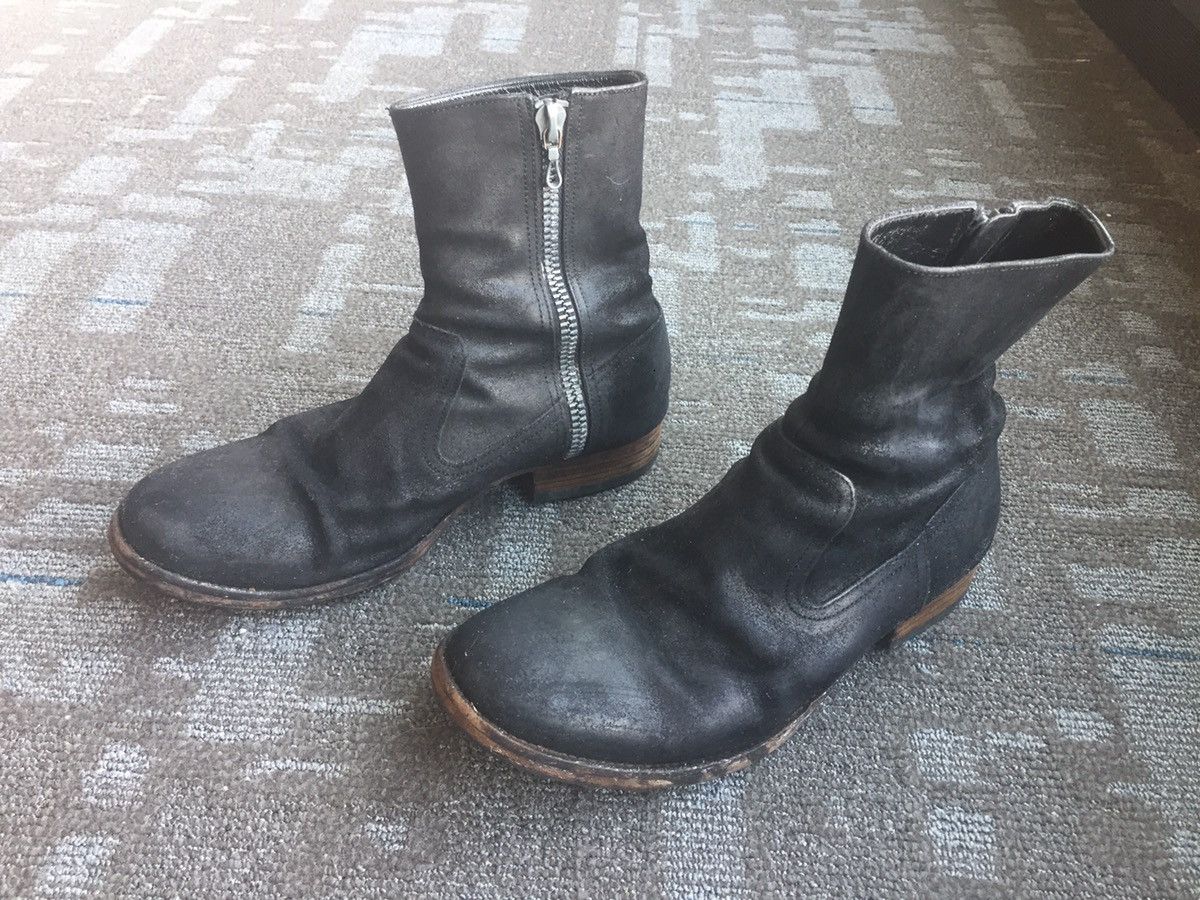 Attachment Attachment Reverse Leather Side-Zip Boots Size US 8 / EU 41 - 5 Thumbnail