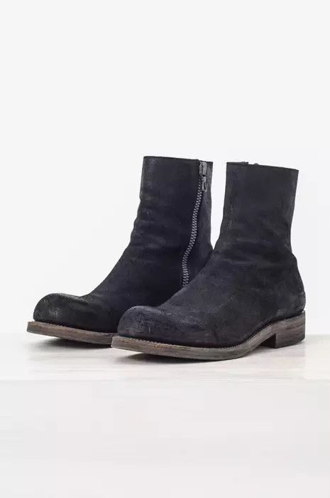 Attachment Attachment Reverse Leather Side-Zip Boots Size US 8 / EU 41 - 1 Thumbnail