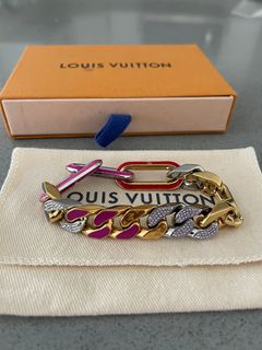 Shop Louis Vuitton Virgil Abloh, Blade Bracelet, Yellow Gold & Diamond  (Q05485) by CITYMONOSHOP