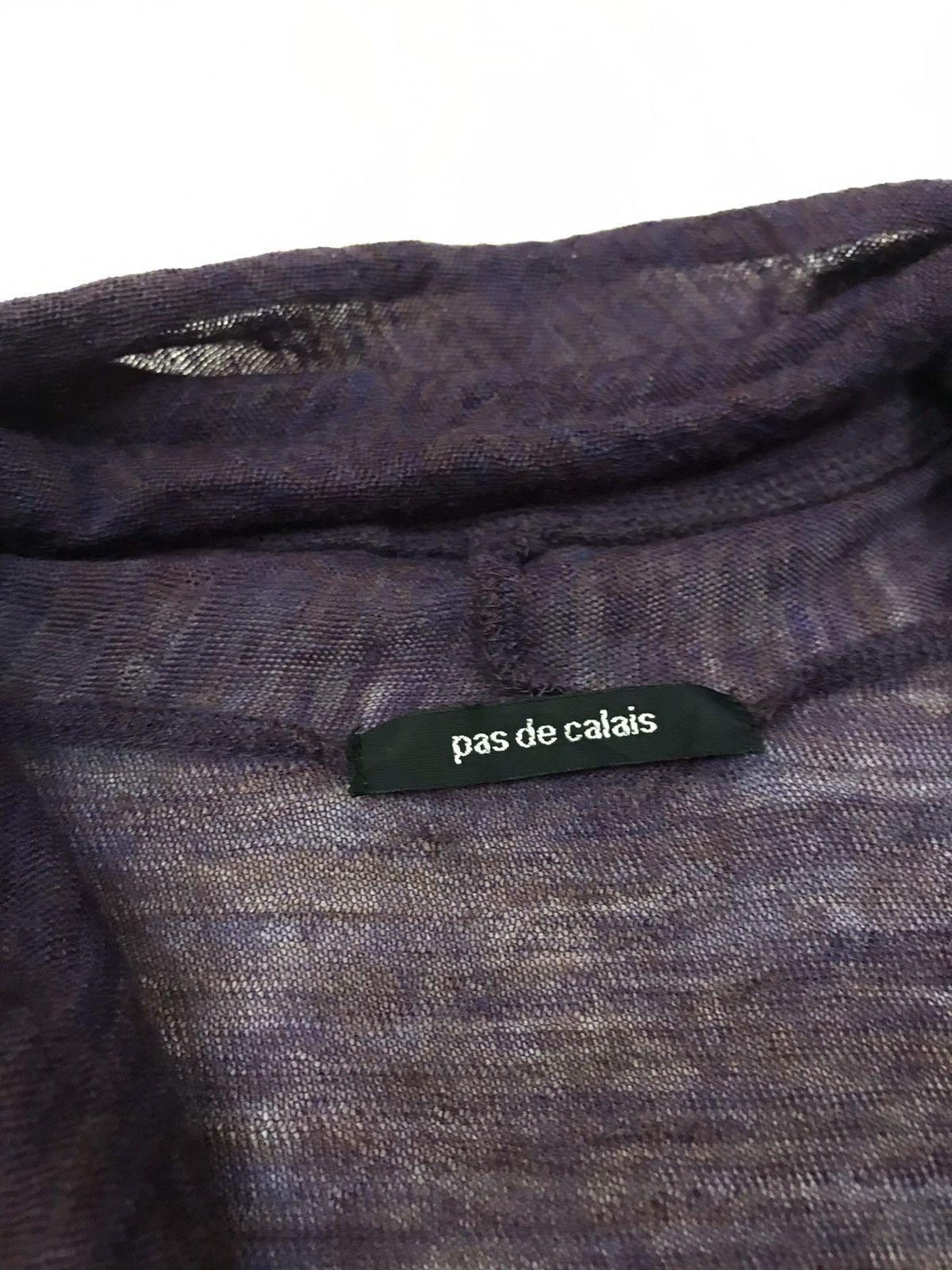 Japanese Brand PAS DE CALAIS RARE LONG SLEEVES TOP SHIRT Size US S / EU 44-46 / 1 - 3 Thumbnail