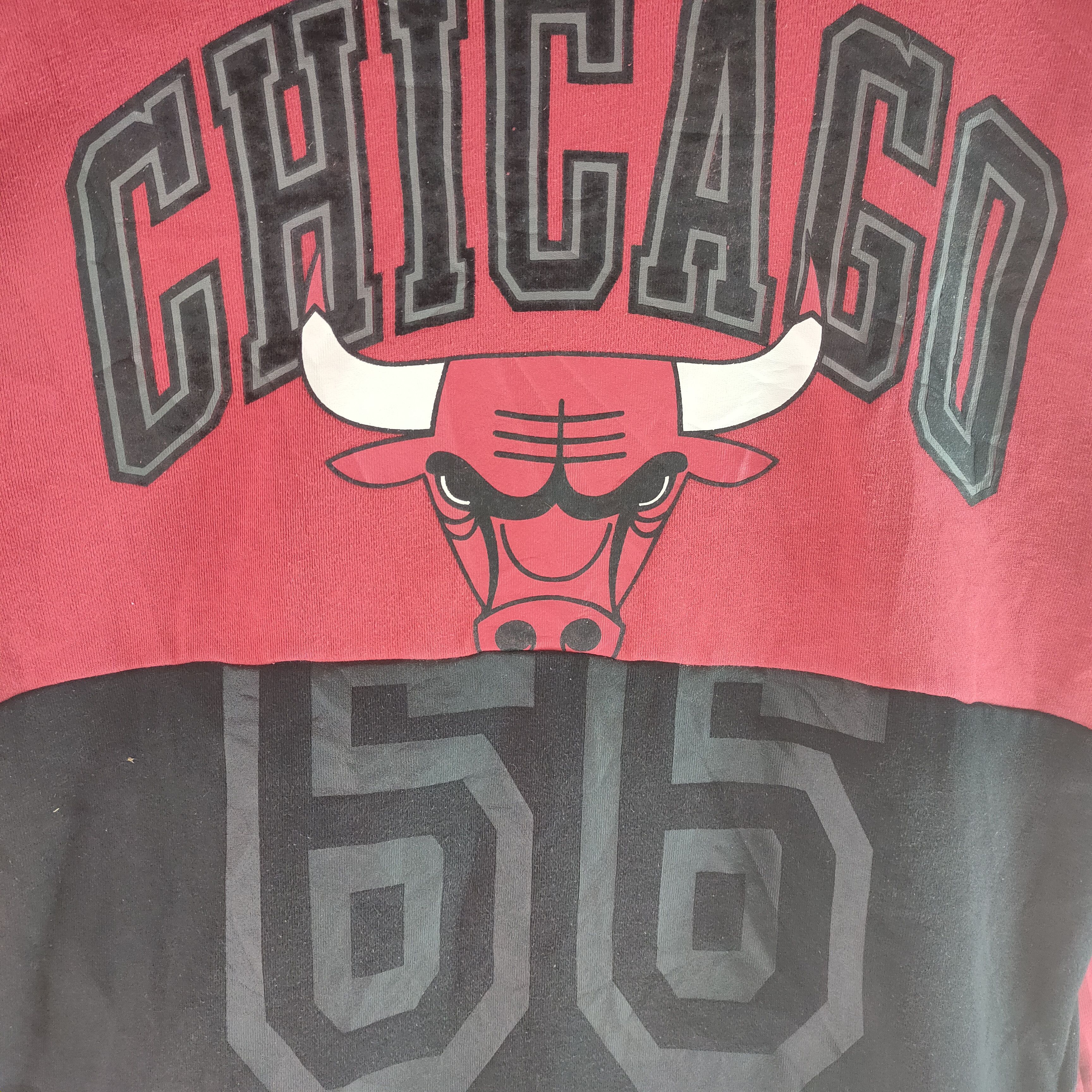 NBA NBA CHICAGO BULL #66 Big Logo Head Spelloit Sweatshirt Size US M / EU 48-50 / 2 - 2 Thumbnail