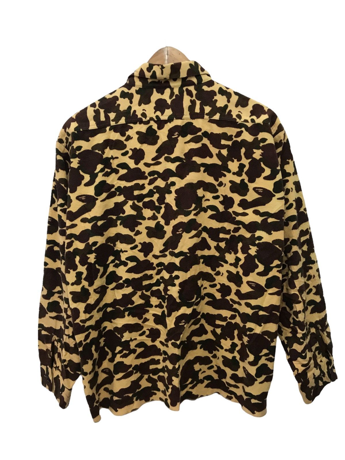 Nigo Bape Camo Half Zipper Pullover fleece jacket Size US M / EU 48-50 / 2 - 4 Thumbnail