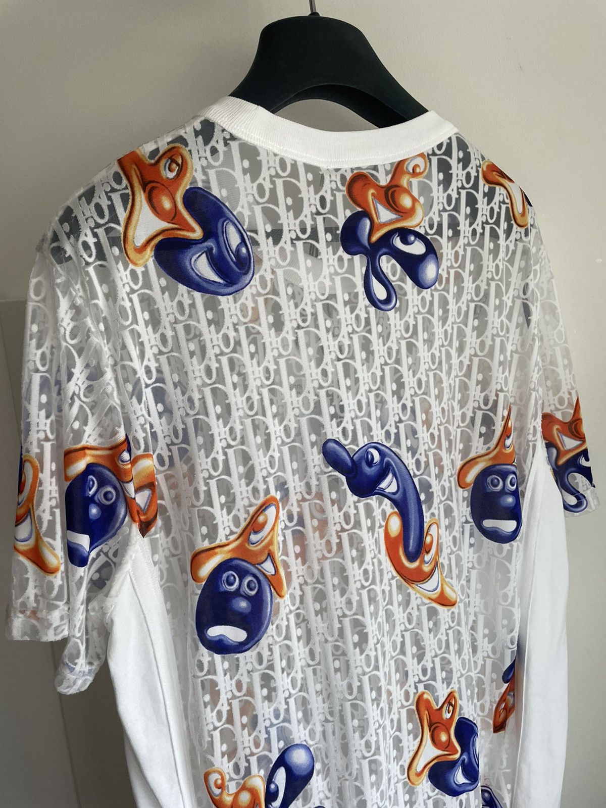 Dior Brand New Sold Out Rare Dior x Kenny Scharf Oblique Shirt Size US L / EU 52-54 / 3 - 12 Thumbnail