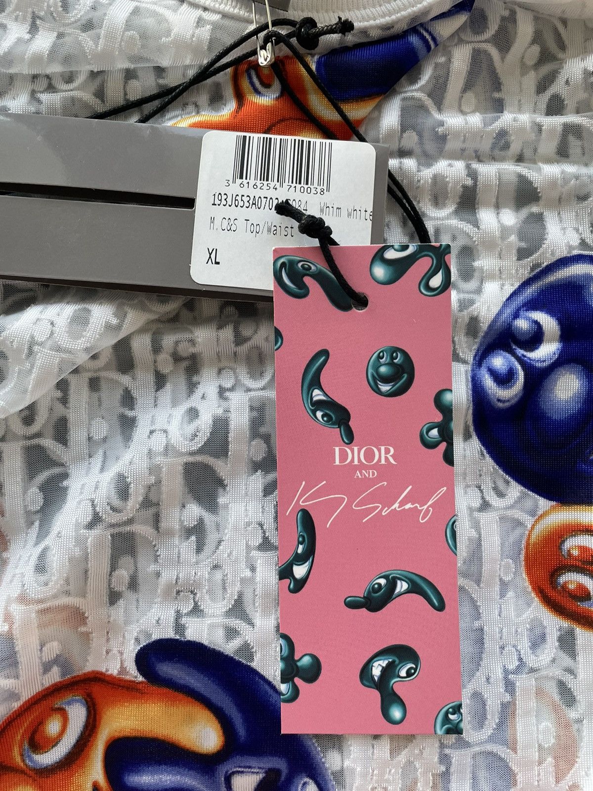 Dior Brand New Sold Out Rare Dior x Kenny Scharf Oblique Shirt Size US L / EU 52-54 / 3 - 25 Thumbnail