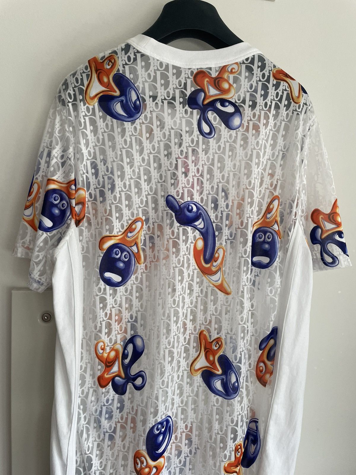 Dior Brand New Sold Out Rare Dior x Kenny Scharf Oblique Shirt Size US L / EU 52-54 / 3 - 10 Thumbnail