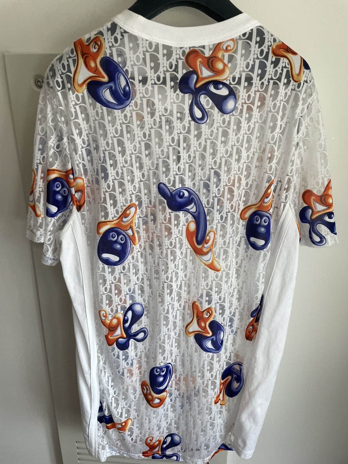 Dior Brand New Sold Out Rare Dior x Kenny Scharf Oblique Shirt Size US L / EU 52-54 / 3 - 22 Thumbnail
