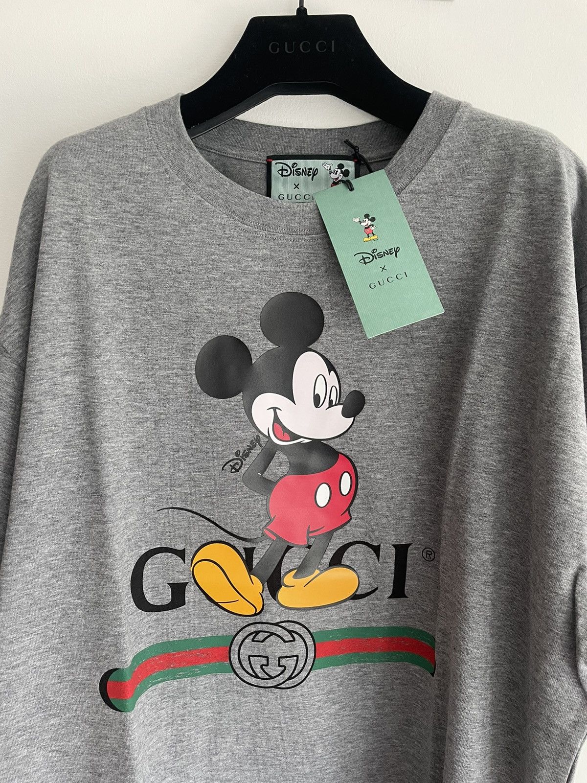 Disney Super Runway Oversized Gucci x Mickey Mouse Tee Size US L / EU 52-54 / 3 - 22 Thumbnail