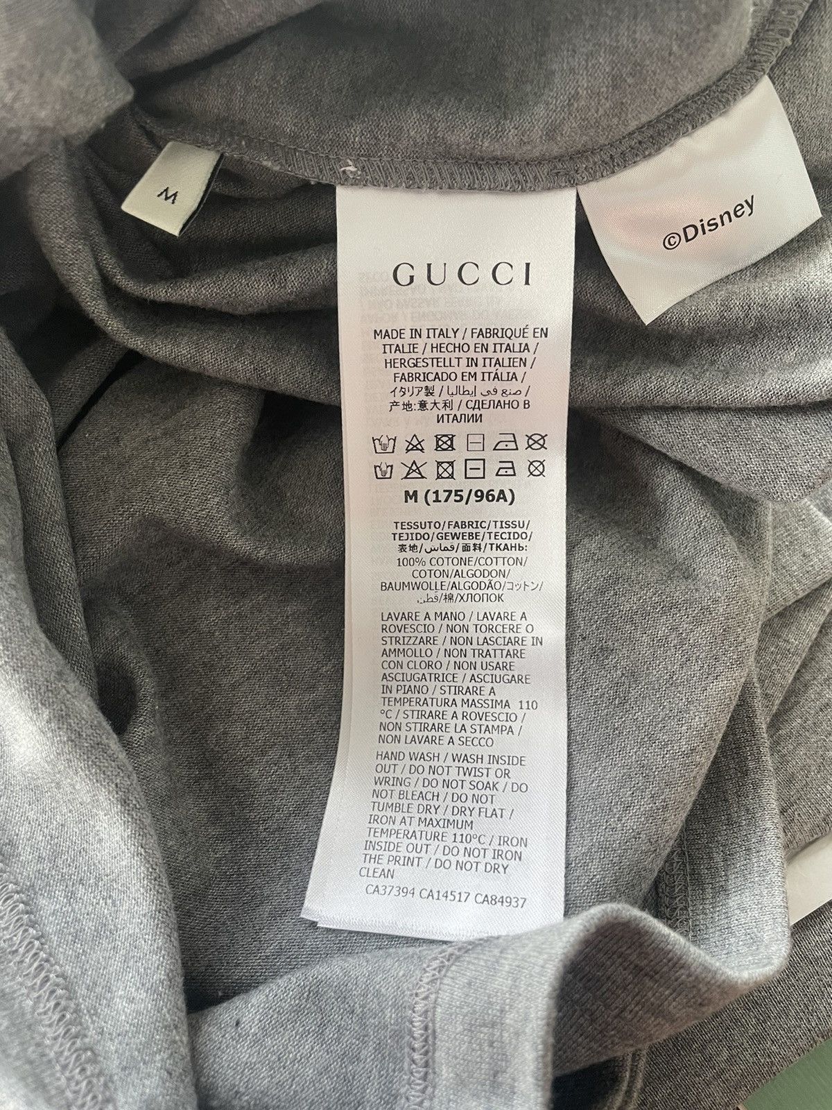 Disney Super Runway Oversized Gucci x Mickey Mouse Tee Size US L / EU 52-54 / 3 - 17 Thumbnail