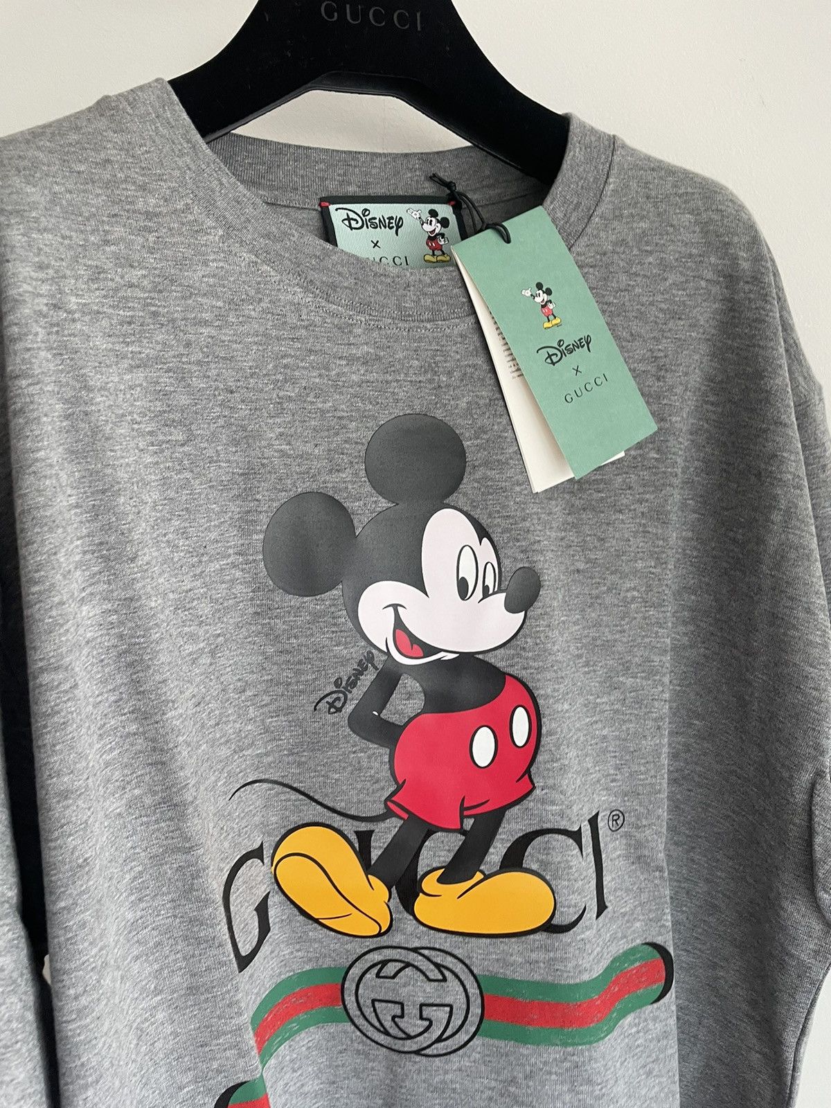 Disney Super Runway Oversized Gucci x Mickey Mouse Tee Size US L / EU 52-54 / 3 - 4 Thumbnail