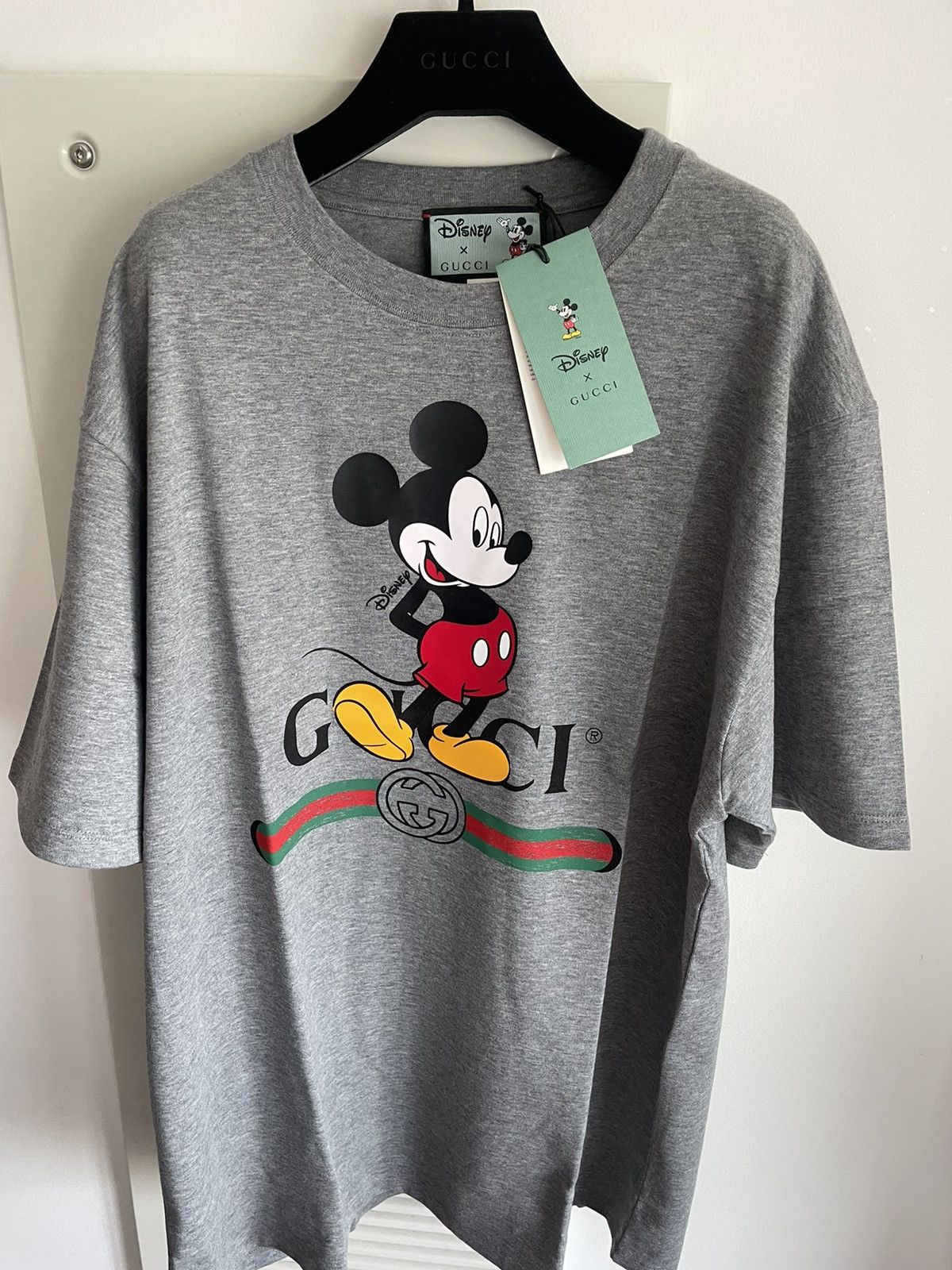 Disney Super Runway Oversized Gucci x Mickey Mouse Tee Size US L / EU 52-54 / 3 - 12 Thumbnail