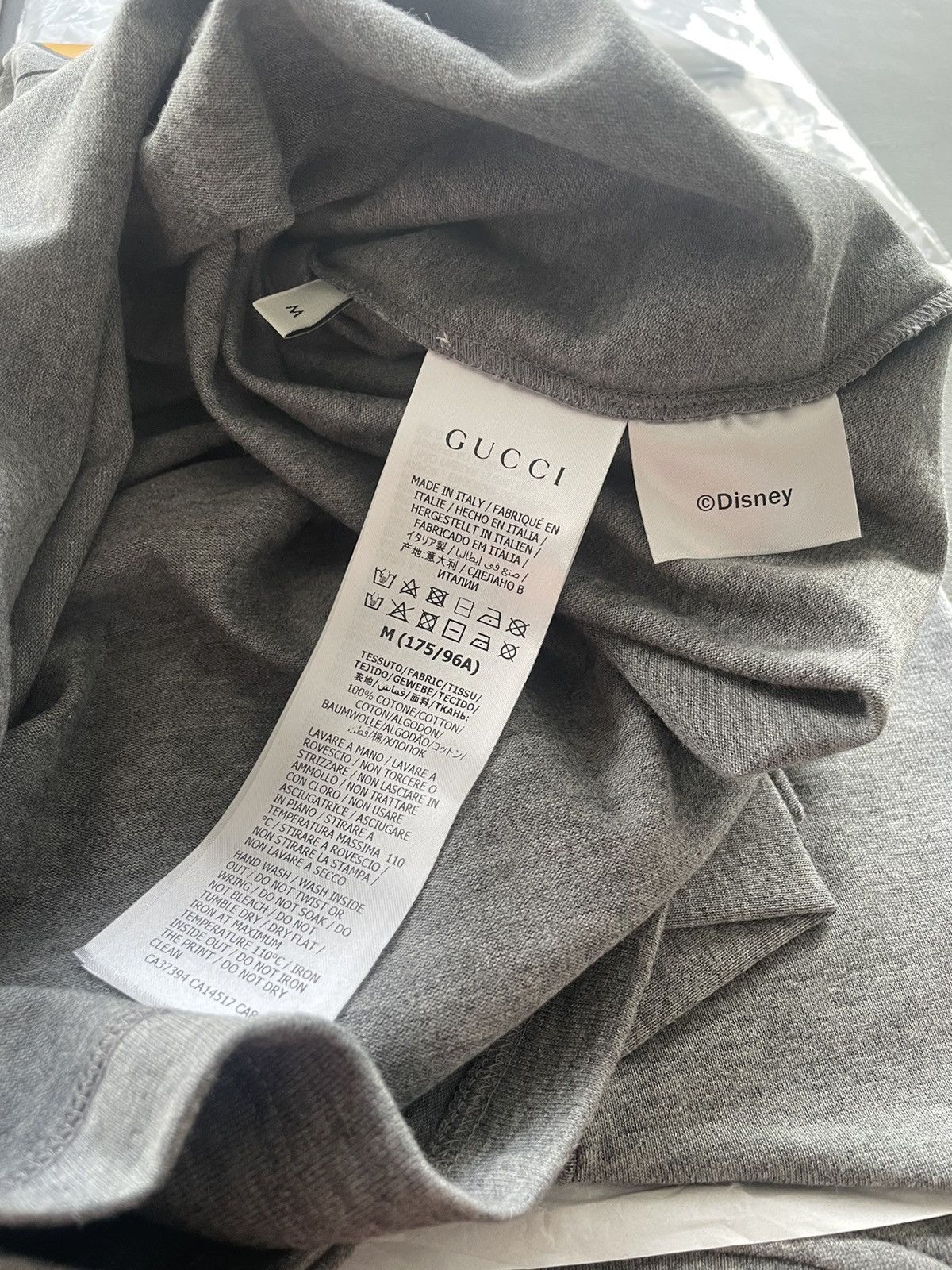 Disney Super Runway Oversized Gucci x Mickey Mouse Tee Size US L / EU 52-54 / 3 - 16 Thumbnail