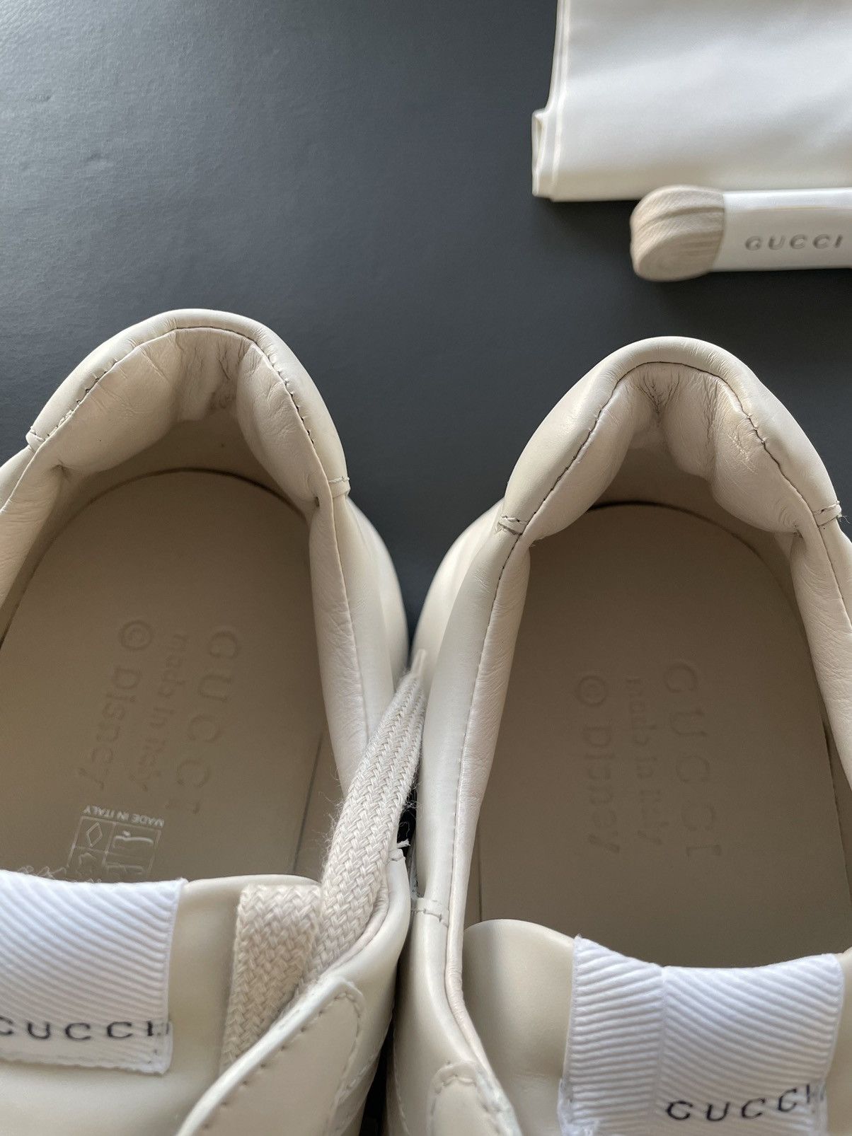 Disney × Gucci × Mickey Mouse New Super Rare Gucci x Mickey Mouse Rhyton Leather Sneaker Size US 12 / EU 45 - 8 Thumbnail