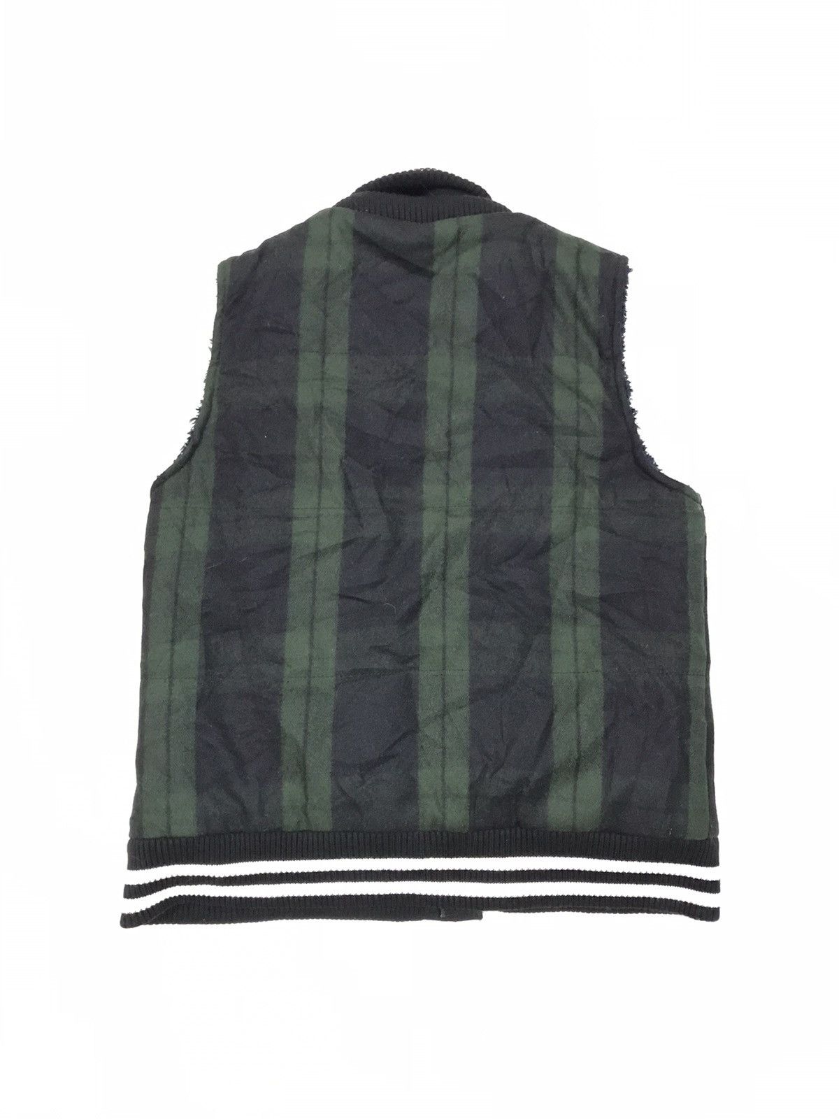 NOBLE PRODUCT PLAID JAPANESE BRAND VEST