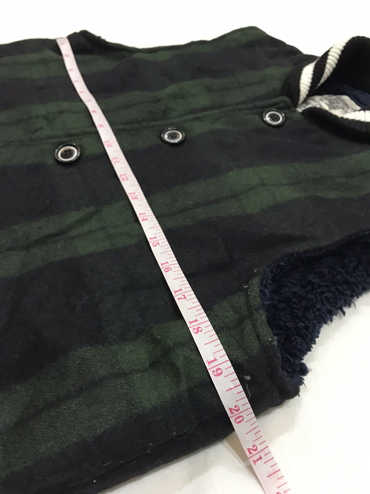 NOBLE PRODUCT PLAID JAPANESE BRAND VEST