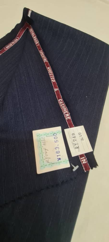 Vintage BROADHEAD RO SUPERFINE WORSTED & CASHMERE FABRIC 3.2mx1.6m Size ONE SIZE - 6 Thumbnail