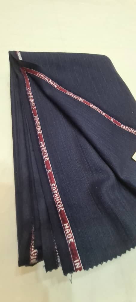 Vintage BROADHEAD RO SUPERFINE WORSTED & CASHMERE FABRIC 3.2mx1.6m Size ONE SIZE - 5 Thumbnail