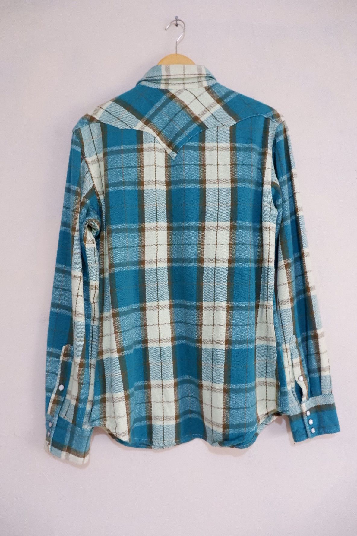 Eternal Vintage Eternal Western Heavy Flannel Button Shirt Size US M / EU 48-50 / 2 - 2 Thumbnail
