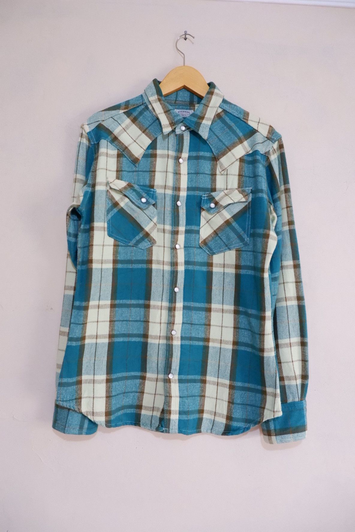 Eternal Vintage Eternal Western Heavy Flannel Button Shirt Size US M / EU 48-50 / 2 - 1 Thumbnail