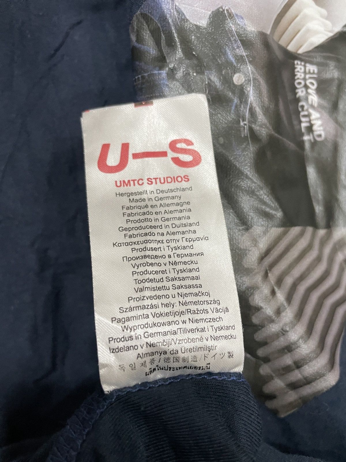 UMTC Studios UMTC STUDIOS USA Patchwork turtleneck Super Black Edition L Size US L / EU 52-54 / 3 - 6 Thumbnail