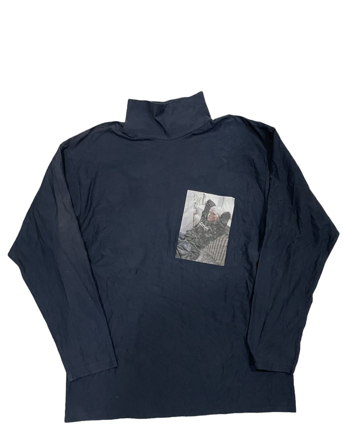 UMTC Studios UMTC STUDIOS USA Patchwork turtleneck Super Black Edition L Size US L / EU 52-54 / 3 - 3 Thumbnail
