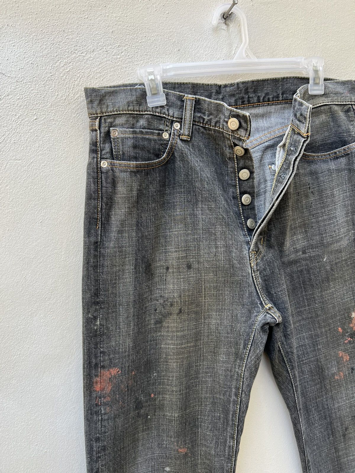 Swagger Vintage SWAGGER Japan Painter Denim Loose Jeans Size US 30 / EU 46 - 4 Thumbnail