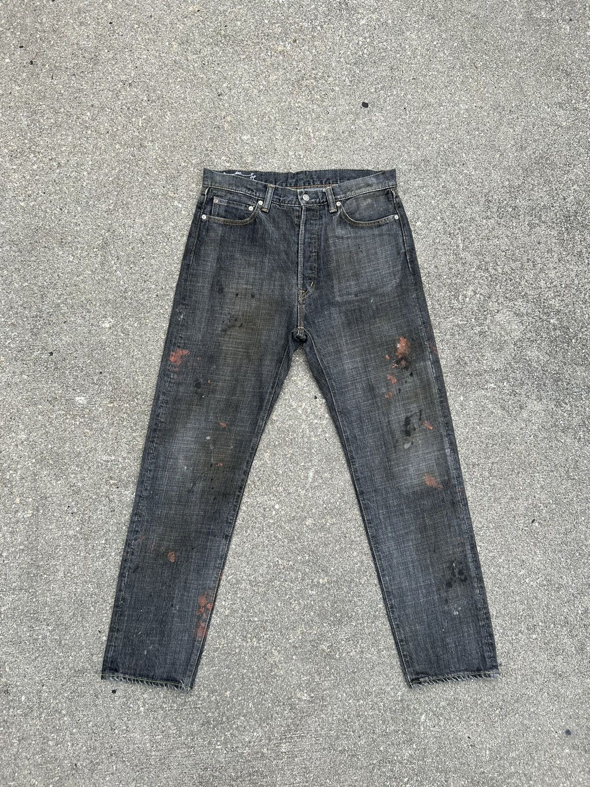 Swagger Vintage SWAGGER Japan Painter Denim Loose Jeans Size US 30 / EU 46 - 1 Thumbnail